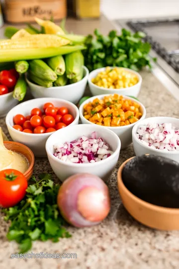 Savory Mexican Street Corn Salad: Cotija Cheese Replacement ingredients