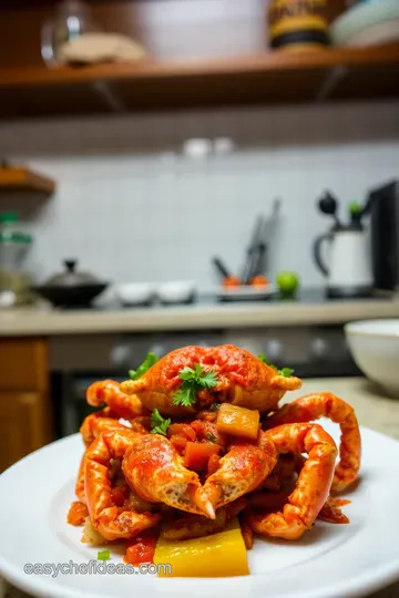 Singaporean Chili Crab: A Fiery Favorite steps