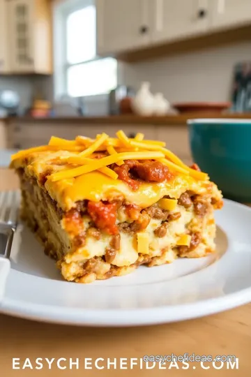 Sloppy Joe Casserole steps