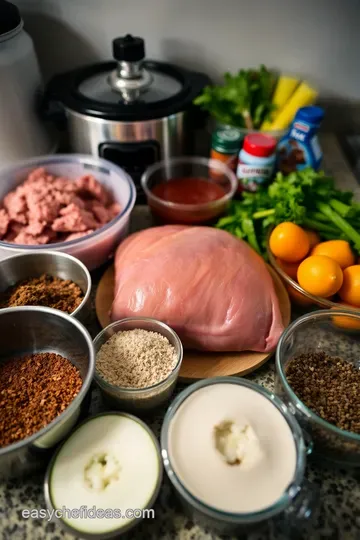 Slow and Savory: Crock Pot Carnitas ingredients