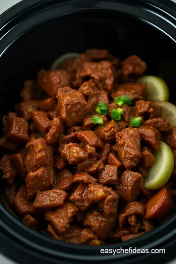 Slow and Savory: Crock Pot Carnitas presentation