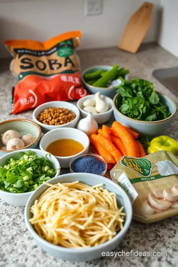 Blue Dragon Soba Noodles ingredients