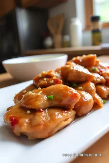 Sweet & Savory Honey Garlic Chicken steps