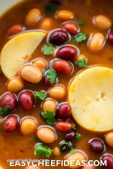 Hearty Upstate Pennsylvania Bean Soup presentation