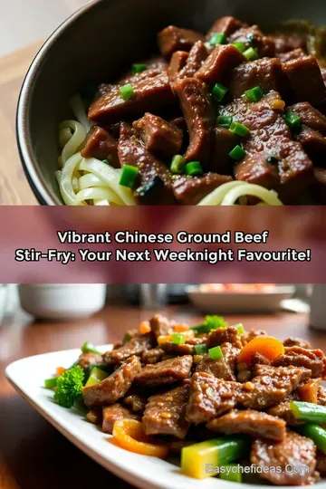 Vibrant Chinese Ground Beef Stir-Fry: Your Next Weeknight Favourite!
