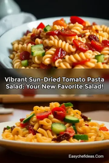 Vibrant Sun-Dried Tomato Pasta Salad: Your New Favorite Salad!