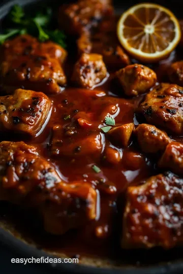 Zesty Grilled Chicken Sauce: A Simple Twist for Flavorful BBQ presentation