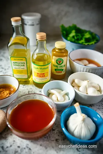 Zesty Homemade Salad Dressing: A Tangy Classic ingredients