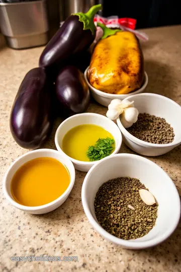 Zesty Lemon-Baked Chickpeas with Herbs and Spices ingredients