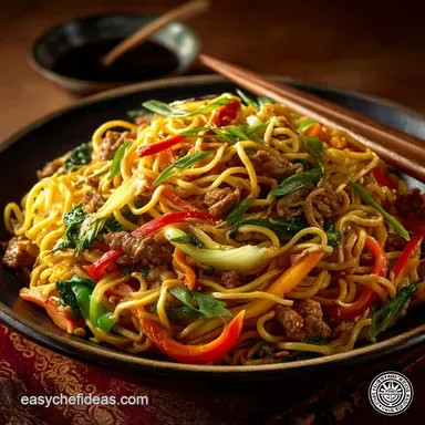The Takeaway Faker Fluffy 25Minute Panda Express Chow Mein Recipe Recipe Card