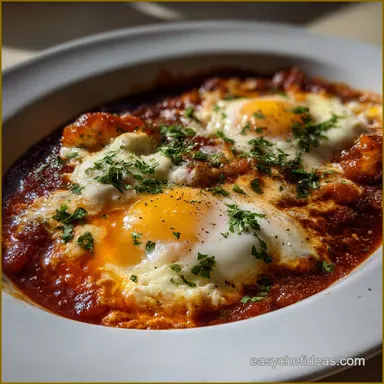 Eggs in Purgatory: 30-Minute Fiery Tomato Skillet