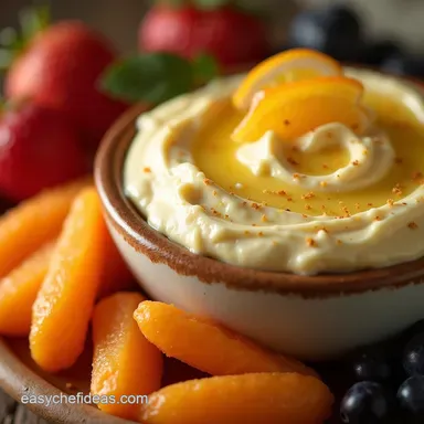Sunshine Citrus Honey Fruit Dip The Quickest Recipe Recipe Card