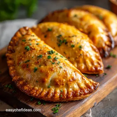 Air Fryer Beef Empanadas Ultra Crispy Quick Homemade Recipe Recipe Card
