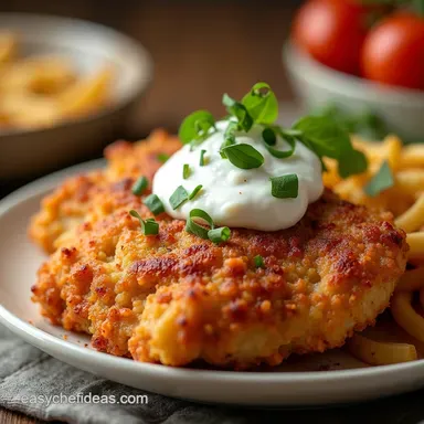 Crispy Air Fryer Chicken Parm So Easy So Good Recipe Card