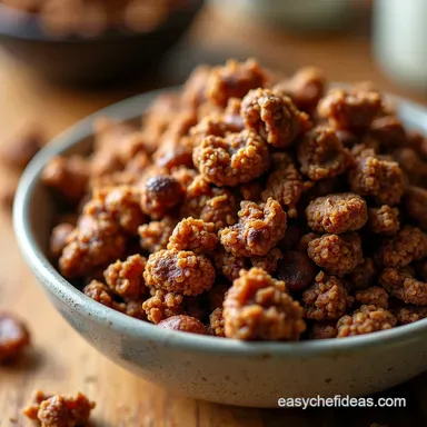 Air Fryer Chocolate Granola My Crispy Easy Recipe Recipe Card