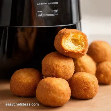 Air Fryer Donut Holes Ridiculously Easy Ready in Minutes Recipe Card