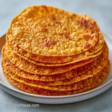 Air Fryer Tostada Shells in 8 Minutes Recipe Card