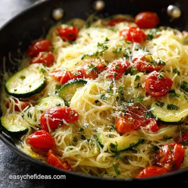 Angel Hair with Zucchini and Tomatoes: Skinnytaste 25-Minute Dinner