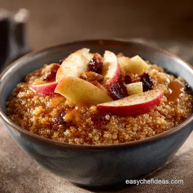 Apple Cinnamon Breakfast Quinoa: Creamy Fall Bowl Ready in 30 Minutes Recipe Card