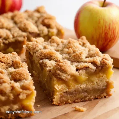 Apple Crumble Bars The Perfect Fall Apple Dessert Recipe Card