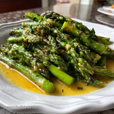Asparagus with Dijon Vinaigrette: Crisp Zesty Side Recipe Card