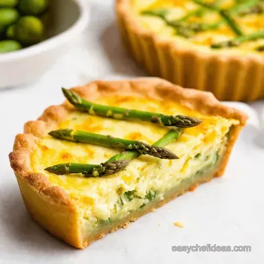 Easter Brunch Ideas Asparagus Gruyere Tart Recipe Recipe Card