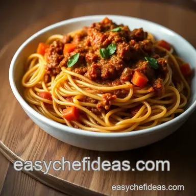 Authentic-ish Spaghetti a Bolognese: My Weeknight Go-To Recipe Card