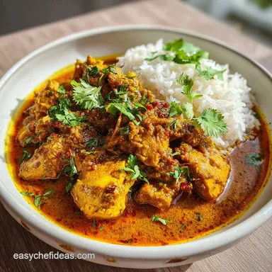 Murgh Curry Recipe: Slow-Cooked Velvety Sauce Recipe Card