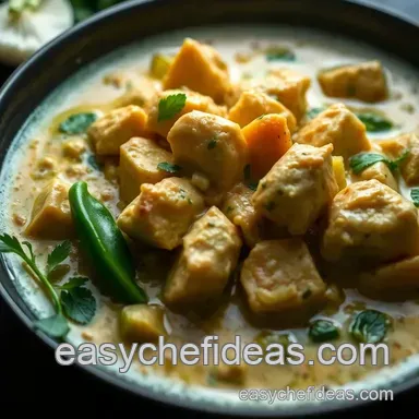 Authentic Green Curry Chicken Recipe: Creamy Thai Comfort at Home Recipe Card