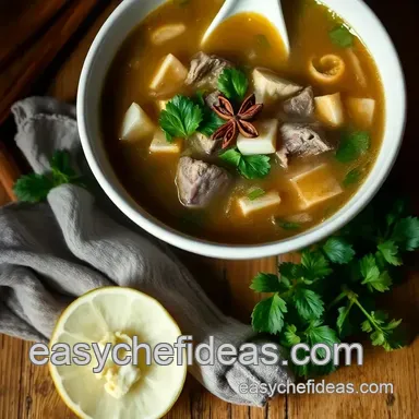 My Family's Authentic Pho Soup Recipe: A Warm Vietnamese Classic Recipe Card
