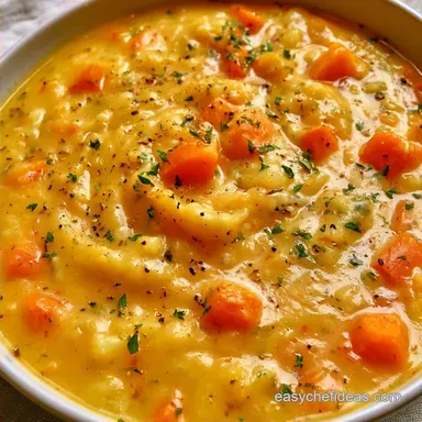Autumn Potato Soup for 12 Servings