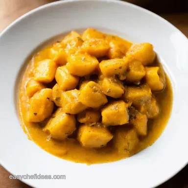 Autumnal Pumpkin Gnocchi Sage Brown Butter Bliss Recipe Card
