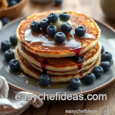 How to Bake Blueberry Pancakes for Mother's Day: A Delicious Tradition Recipe Card