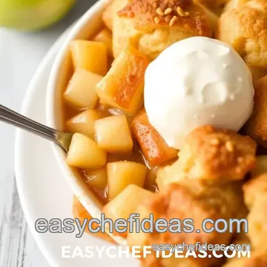 How to Bake Cake Mix Apple Cobbler in 45 Minutes: A Family Favorite Recipe Card