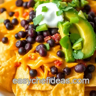 My Family's Favorite Bake Easy Avocado Nachos for Quick Fun Recipe Card