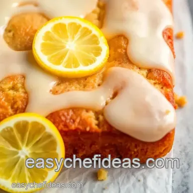 How to Bake Kefir Sheet Cake with Zesty Lemon Glaze: A Delicious Treat Recipe Card