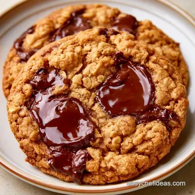 Chocolate Chunk Oatmeal Cookies: 20 Min