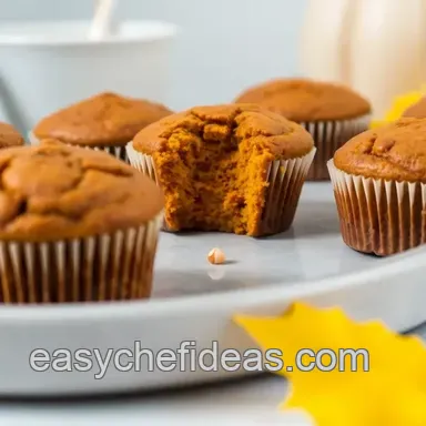 Easy & Delightful Bake Pumpkin Muffins for Cozy Fall Treats Recipe Card