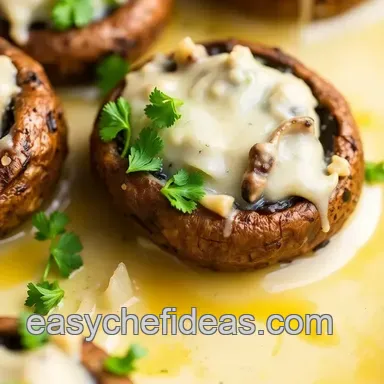 How to Bake Savory Mushrooms with Creamy Filling: A Delicious Guide Recipe Card