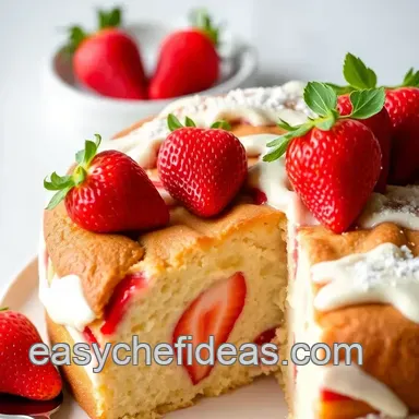 How to Bake Strawberry Naked Cake: A Delightful Treat Recipe Card