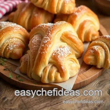 How to Bake Swiss Gipfeli - Flaky Croissants at Home: A Cozy Delight Recipe Card