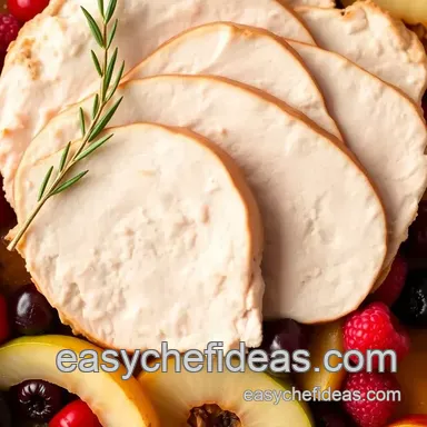 Easy & Juicy Bake Turkey with Apples & Berries Delight: My Family Favorite Recipe Card