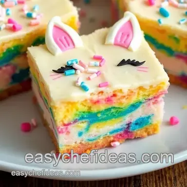 How to Bake Unicorn Bars: Colorful & Magical Treats for Everyone Recipe Card