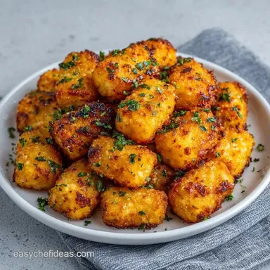 Crispy Baked Butternut Squash Tots Recipe Card