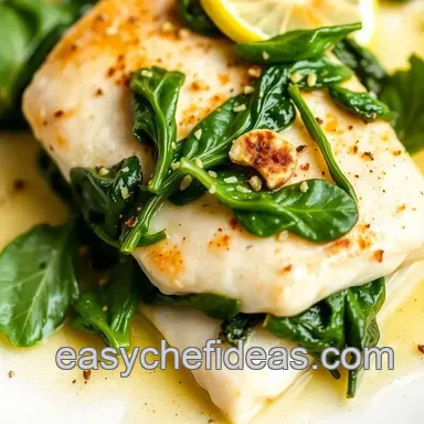 Easy & Juicy Baked Halibut and Spinach Wrapped in Filo: My Fail-Proof Herb Glazed Method Recipe Card