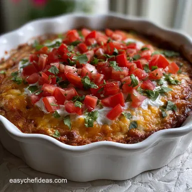 Baked Mexican Layer Dip: Best Ever Hot Taco Dip