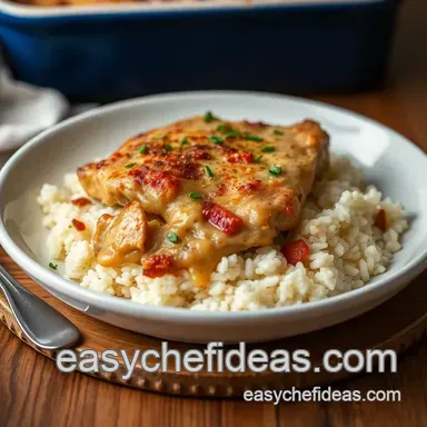 How to Make the Best Baked Pork Chop Casserole with Rice &ndash; A Family Favorite! Recipe Card