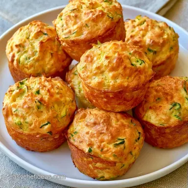 Banana Zucchini Muffins with Maple Syrup Recipe Card
