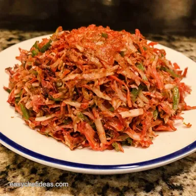 BBQ Blitz Easy Summer Slaw Perfect BBQ Side Dishes Recipe Card