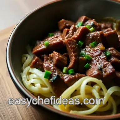 Beef Stir-Fry Delight: A Juicy Chinese Comfort Food Recipe Recipe Card